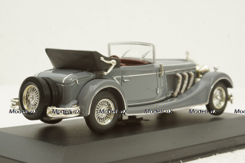 Mercedes SS 1933 grey, MUS044, IXO Museum 1:43