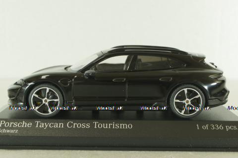 Porsche Taycan Cross Tourismo Turbo S 2021, black, 410069302, Minichamps 1:43