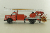 Mercedes L 6600  fire ladder 1951, blue,  03091, Schuco 1:43