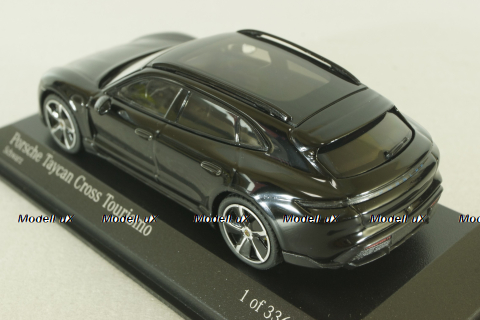 Porsche Taycan Cross Tourismo Turbo S 2021, black, 410069302, Minichamps 1:43