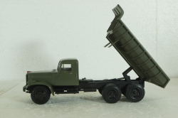Краз-256Б1 самосвал 1966, зеленый, Херсон Моделс 1:43