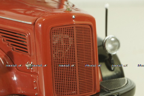 Mercedes L 6600  fire ladder 1951, blue,  03091, Schuco 1:43