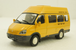 Газ-3234 СемАР, маршрутное такси, Автолегенды СССР №246, 1:43