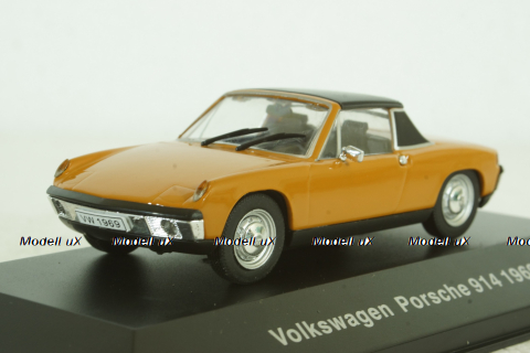 Volkswagen Porsche 914 1969, orange, Volkswagen (Altaya) 1:43