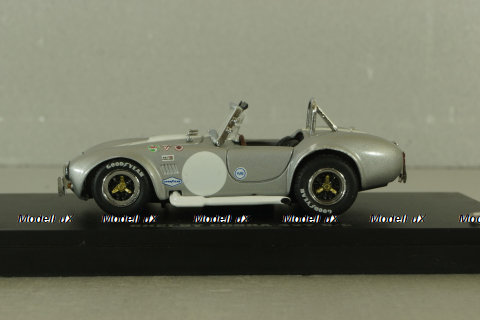 Shelby Cobra 427 S/C Racing 1965, silver, 03012S, Kyosho 1:43