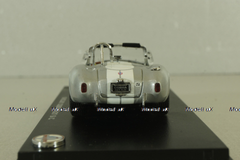 Shelby Cobra 427 S/C Racing 1965, silver, 03012S, Kyosho 1:43