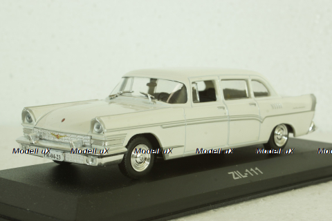 Зил-111, белый, LEGENDARNI AUTOMOBILY MINULE ERY 1:43
