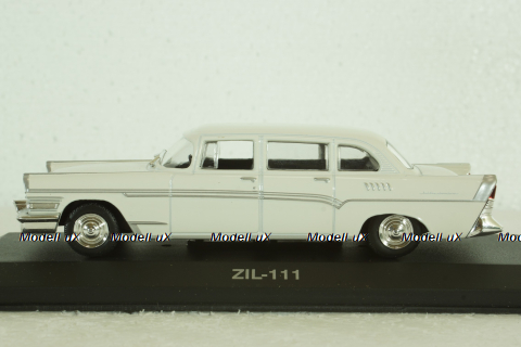Зил-111, белый, LEGENDARNI AUTOMOBILY MINULE ERY 1:43