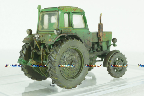 МТЗ-82 Трактор 1974, зеленый, Modellux 1:43