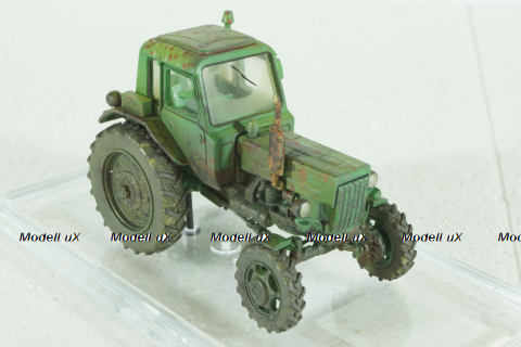 МТЗ-82 Трактор 1974, зеленый, Modellux 1:43