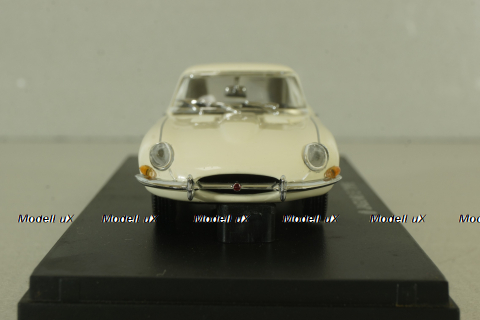 Jaguar E-Type Coupe 1961, white, 03062W, Kyosho 1:43