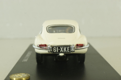 Jaguar E-Type Coupe 1961, white, 03062W, Kyosho 1:43