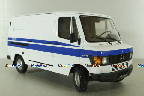 Mercedes 208D Transporter, white, 180302, KK-Scale 1:18