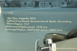 Maybach Zeppelin DS 8 V12 1930, grey, 436039401, Minichamps 1:43