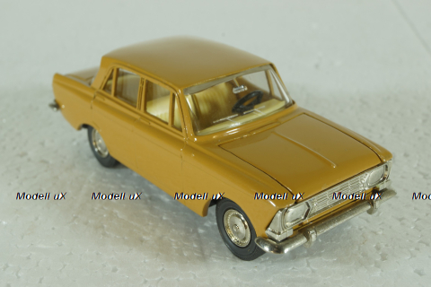 Москвич-412, А2, охра, Тантал/Радон 1:43