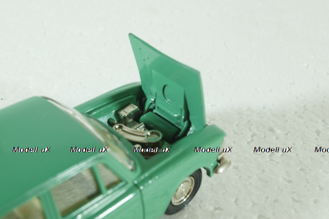 Москвич-427, А4, зеленый, 2 зажима, Тантал/Радон 1:43