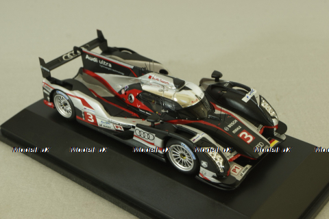 Audi R18 ultra 24h Le Mans 2012 #3 Dumas / Duval / Gené, 5021200253, Spark 1:43