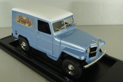 Willys Jeep Station wagon 1955, blue, 92858A, Lucky Die Cast, 1:18