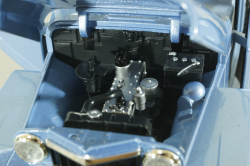 Willys Jeep Station wagon 1955, blue, 92858A, Lucky Die Cast, 1:18