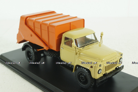 53М мусоровоз бункерного типа на шасси Газ-53, SSM1491, SSM 1:43