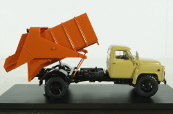 53М мусоровоз бункерного типа на шасси Газ-53, SSM1491, SSM 1:43