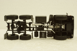 Камаз-44108 6х6 тягач, червоний, АвтоИстория 1:43