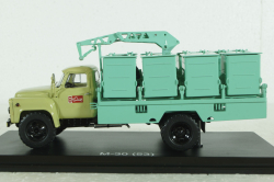 ГАЗ-53 М-30 контейнерный мусоровоз, SSM1492, SSM 1:43