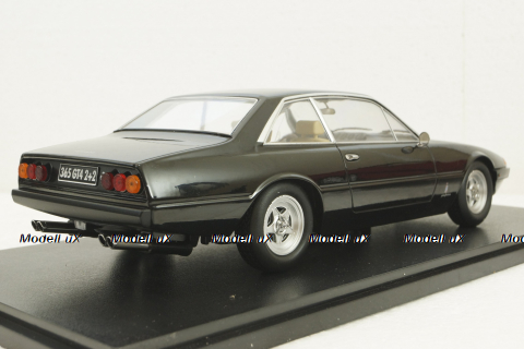 Ferrari 365 GT4 2+2 1972, black, 180166, KK - Scale 1:18