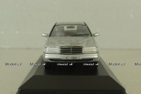 Mercedes C180 (W202) car of the World Champions, Stuttgart 1993, 430032105, Minichamps 1:43 Уценка!