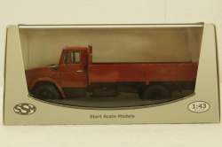 Зил-4331, бортовой, красный, SSM1048, SSM 1:43