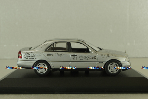 Mercedes C180 (W202) car of the World Champions, Stuttgart 1993, 430032105, Minichamps 1:43 Уценка!