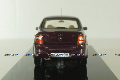 Ваз-2190 Granta Lux 2013 г.,фиолетовыйб 221904, DiP Models 1:43