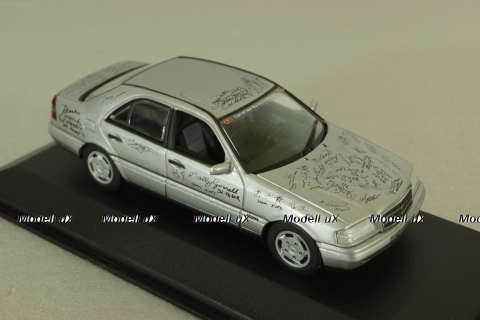 Mercedes C180 (W202) car of the World Champions, Stuttgart 1993, 430032105, Minichamps 1:43 Уценка!