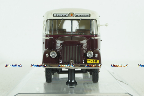 ПАЗ-651 ГЗА "Артек" вишневый, 165106, DiP Models 1:43