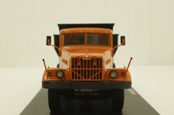 Краз-256Б1, самосвал, оранжевый/зеленый, SSM1086, SSM 1:43