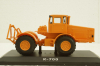 К-700 трактор, оранжевый, Тракторы №120 1:43