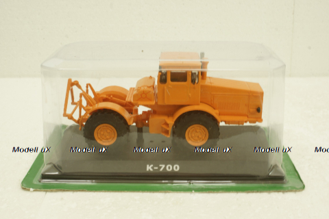 К-700 трактор, оранжевый, Тракторы №120 1:43