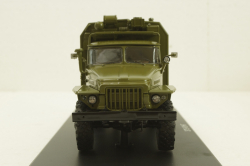 Урал-375, кунг, хаки, SSM1277, SSM 1:43