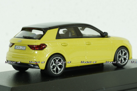 Audi A1 Sportback, yellow, 501.18.010.32, I-Scale 1:43 Уценка!