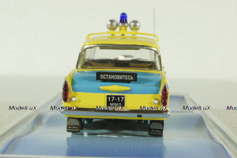 Москвич-408 Милиция, ГАИ 1970г., TruckTyr 1:43