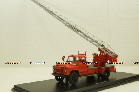 Газ-52 АЛ-18, пожарная автолестница, SSM1496, SSM 1:43