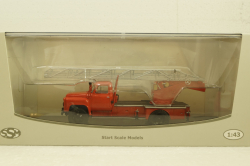 Газ-52 АЛ-18, пожарная автолестница, SSM1496, SSM 1:43