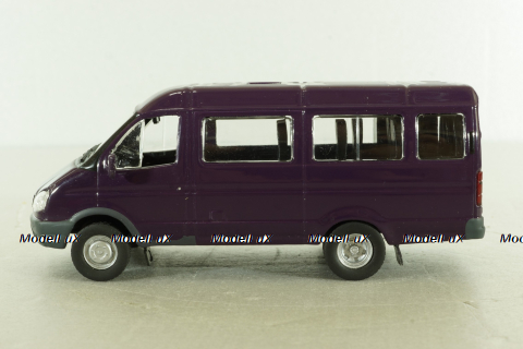 ГАЗ-3221 Газель 2012,  фиолетовый, AL194, Автолегенды №194, 1:43