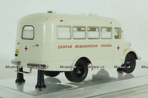ПАЗ-651А "Скорая Медицинская Помощь" 1957, 165104, DiP Models 1:43
