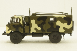 Газ-66 КШМ Р-142Н, Легендарные Грузовики СССР №91, 1:43