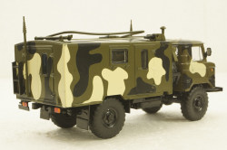 Газ-66 КШМ Р-142Н, Легендарные Грузовики СССР №91, 1:43