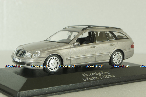 Mercedes E 320 T-Modell (S211) 2003, silver, B66961963, Minichamps 1:43
