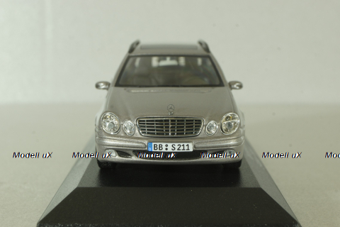 Mercedes E 320 T-Modell (S211) 2003, silver, B66961963, Minichamps 1:43