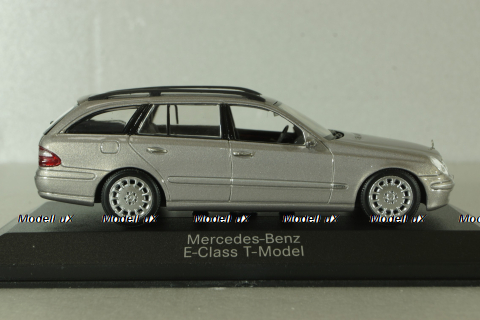 Mercedes E 320 T-Modell (S211) 2003, silver, B66961963, Minichamps 1:43