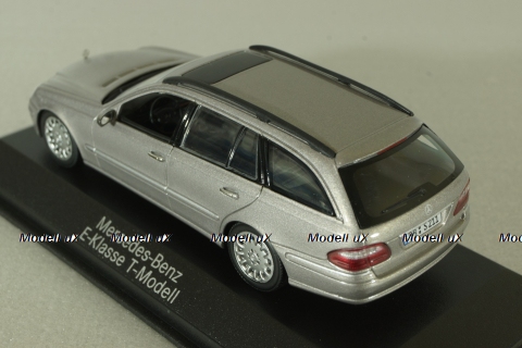 Mercedes E 320 T-Modell (S211) 2003, silver, B66961963, Minichamps 1:43